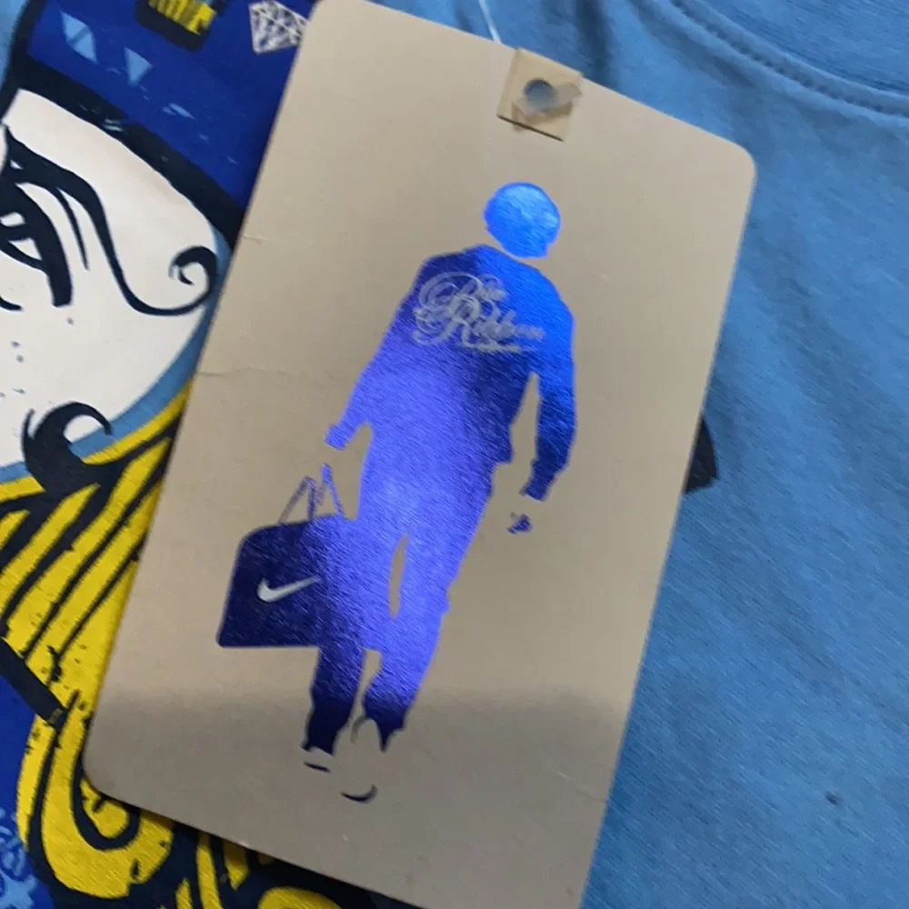 2005 Nike Michael Vick Blue Ribbon Sports Oregon New York Short Sleeve